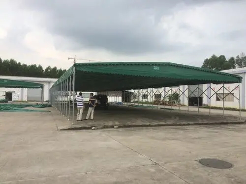阿合奇县膜结构推拉棚